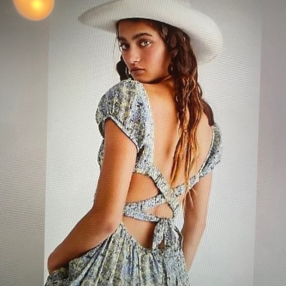 Free People ultraviolet dress